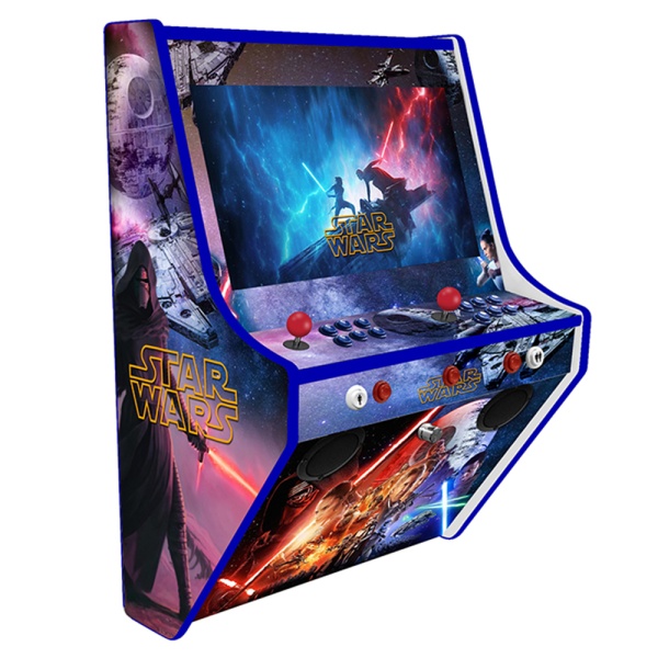 Wall Mounted 2 Player Arcade Machine - Star Wars Theme